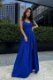 Nina dress kráľovské modré