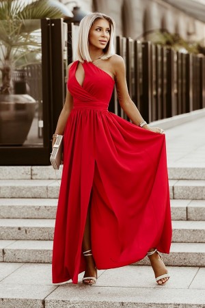 Ramie dress červené