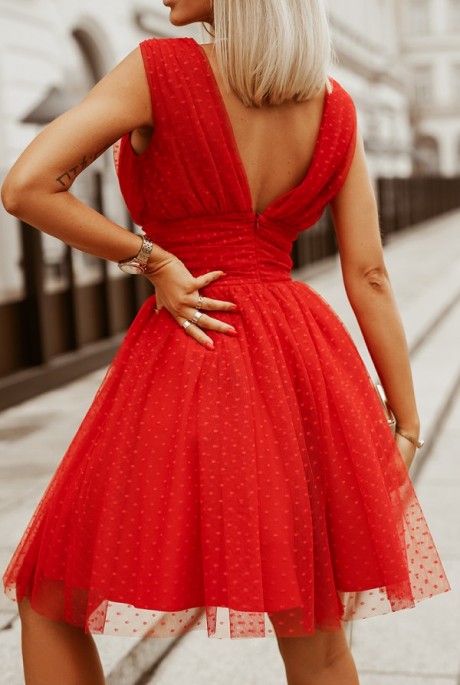 Viviane dress červené