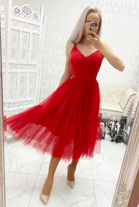 Luise dress červené