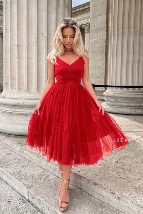 Luise dress červené