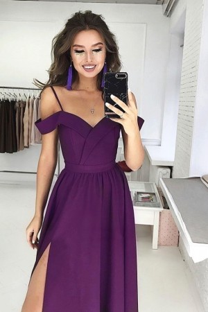 Elizabeth dress purpurové