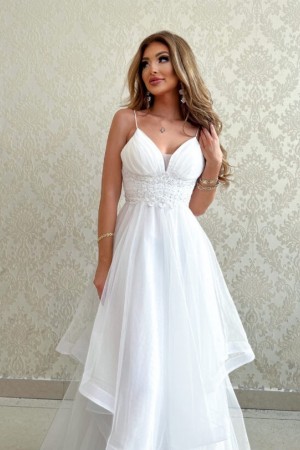 Bueno dress biele