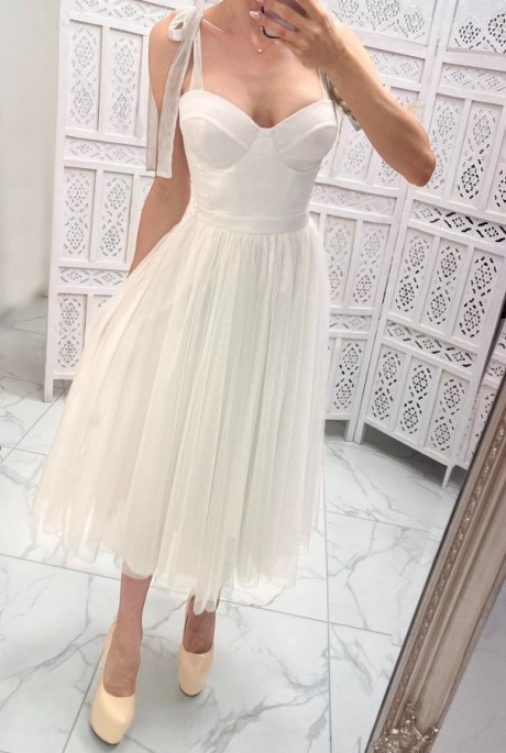 Luvelle dress biele