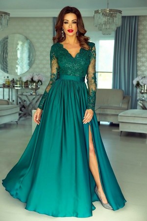 Luna dress smaragdové