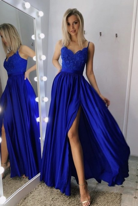 Bella dress kráľovské modré