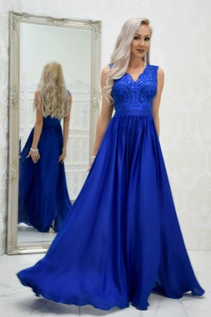 Juliette dress kráľovské modré