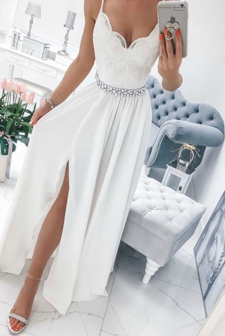 Bella dress biele