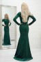 Priscilla dress zelené
